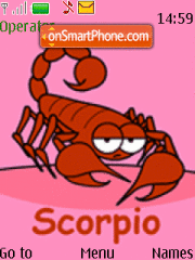 Capture d'écran Scorpio thème