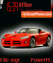 Red Doge Viper tema screenshot