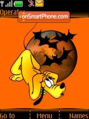 Halloween Pluto tema screenshot