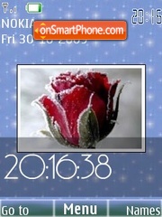 Frozen roses es el tema de pantalla