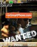 Wanted tema screenshot