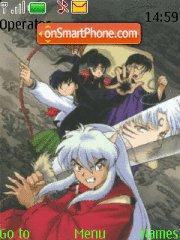 Inuyasha theme screenshot