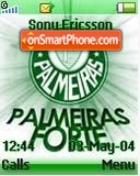 Palmeiras tema screenshot