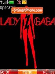 Lady Gaga theme screenshot