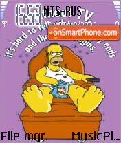 Simpson 2 tema screenshot