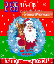 Merry Xmas tema screenshot