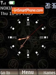 Clockwork tema screenshot