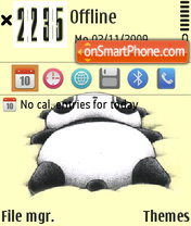 Papa Panda FP1[MCC Icon] tema screenshot