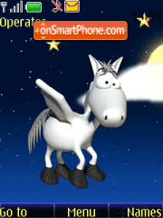 Pegasus, animation es el tema de pantalla