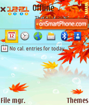 Autumn 05 tema screenshot