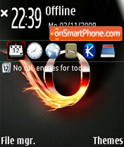 Capture d'écran Opera 04 thème