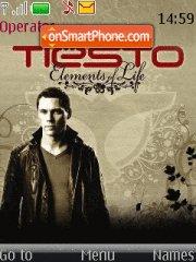 Tiesto tema screenshot