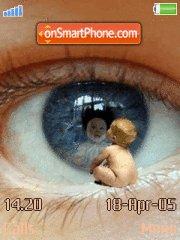 Скриншот темы Baby eye