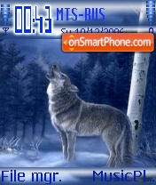 Wolf tema screenshot