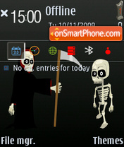 Belialloween v2 tema screenshot