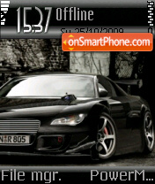 Audi R8 Racer theme screenshot