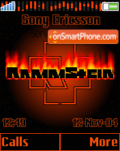 Rammstein Animated Theme-Screenshot