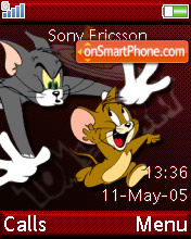 Скриншот темы Tom And Jerry