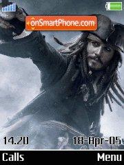 Скриншот темы Pirates of the Caribbean At Worlds End 2