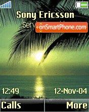 Sunrise tema screenshot