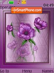 Capture d'écran Lilac thème
