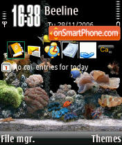 Acquariov 2 theme screenshot