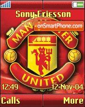 Скриншот темы Manchester United