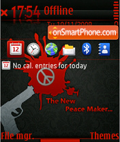 The New Peace Maker Fp1 Touch Icons es el tema de pantalla