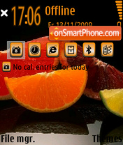Citrus 01 tema screenshot