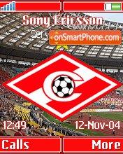 FC Spartak Moscow K750 Theme-Screenshot