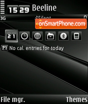 Silence 9.1 9.2 theme screenshot