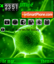 Virus 3 tema screenshot