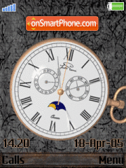 Retro Clock theme screenshot