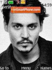 Capture d'écran Johnny Depp thème