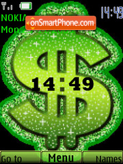 Money SWF es el tema de pantalla