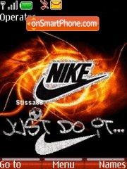 Nike Just Do it es el tema de pantalla