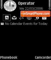 Black tema screenshot