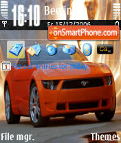 Mustang tema screenshot