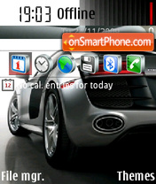 Audi R8 Theme-Screenshot