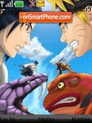 Naruto VS Saske es el tema de pantalla