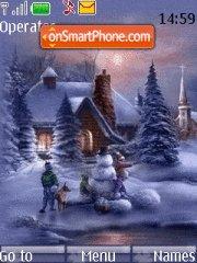 Winter Holiday tema screenshot