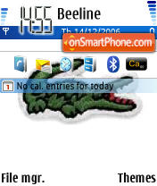 Lacoste theme screenshot