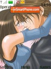 Anime Kiss theme screenshot