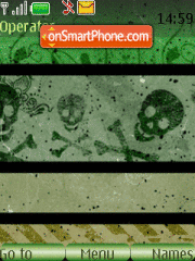 Skulls tema screenshot
