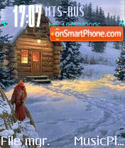 Winter tema screenshot