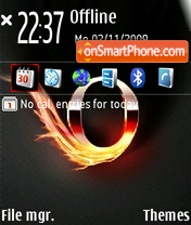 Opera standart es el tema de pantalla