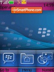 Скриншот темы Precision BLackberry