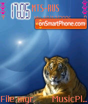 Capture d'écran Tiger 02 thème