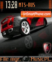 Lamborghini theme screenshot