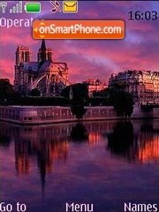 Notre-Dame de Paris tema screenshot